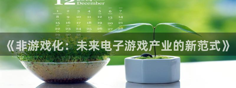 tp钱包官方正版入口：《非游戏化：未来电子游戏产业的新范式》